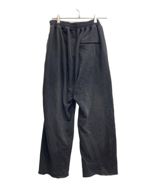 JOURNAL STANDARD（ジャーナルスタンダード）JOURNAL STANDARD (ジャーナルスタンダード) エイジング フェード 2タック スウェット パンツ ブラック サイズ:Lの古着・服飾アイテム