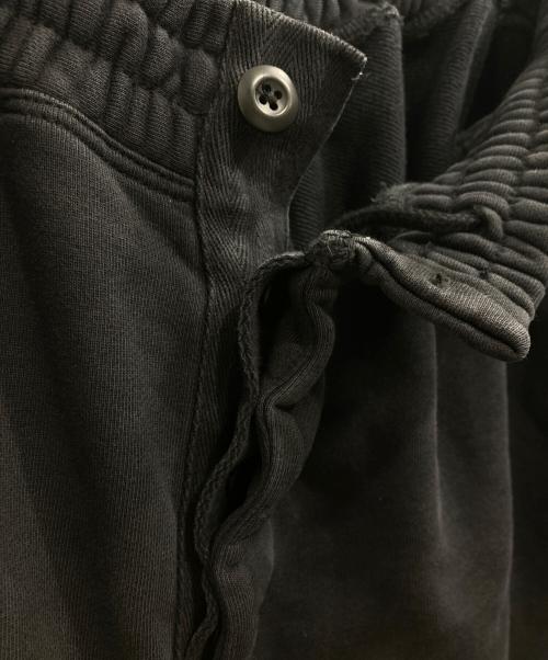 JOURNAL STANDARD（ジャーナルスタンダード）JOURNAL STANDARD (ジャーナルスタンダード) エイジング フェード 2タック スウェット パンツ ブラック サイズ:Lの古着・服飾アイテム