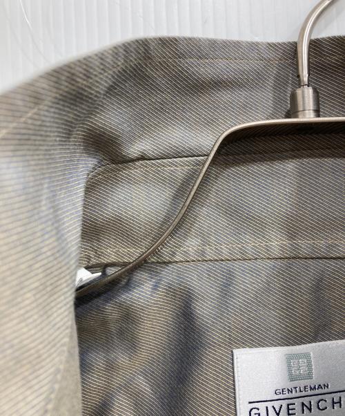 GIVENCHY（ジバンシィ）GIVENCHY (ジバンシィ) コットンシャツ グレー/タマムシ サイズ:Sの古着・服飾アイテム