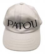 patouパトゥ）の古着「キャップ」｜ホワイト