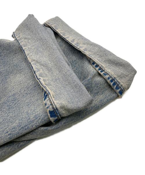 ZARA（ザラ）ZARA (ザラ) ダーディーバギーデニムパンツ ブルー サイズ:42の古着・服飾アイテム