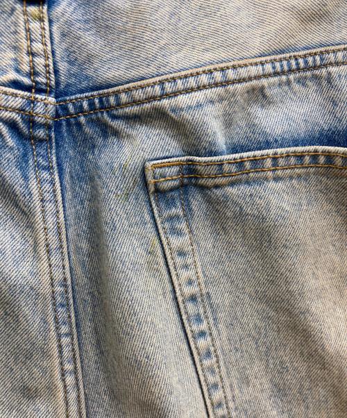 ZARA（ザラ）ZARA (ザラ) ダーディーバギーデニムパンツ ブルー サイズ:42の古着・服飾アイテム