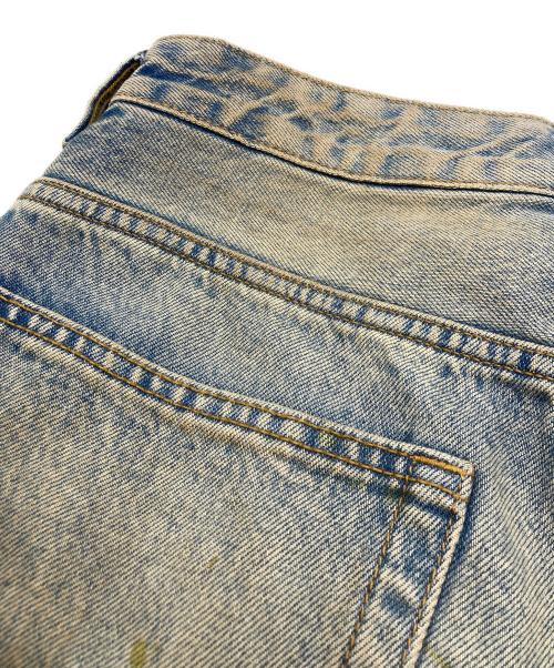ZARA（ザラ）ZARA (ザラ) ダーディーバギーデニムパンツ ブルー サイズ:42の古着・服飾アイテム