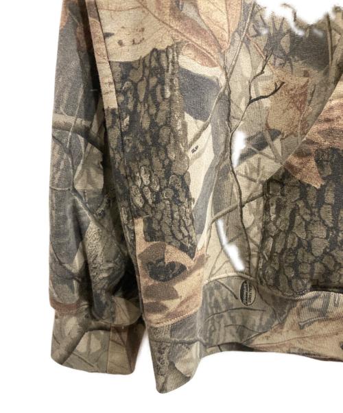 SUPREME（シュプリーム）SUPREME (シュプリーム) Small Box Drawcord Hooded Sweatshirt カーキ/Realtree Hardwoods Camo サイズ:large」の古着・服飾アイテム