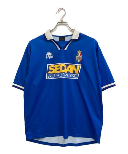 SEDAN ALL-PURPOSE（セダンオールパーパス）SEDAN ALL-PURPOSE (セダンオールパーパス) Kappa Game Shirts ブルー サイズ:LARGEの古着・服飾アイテム