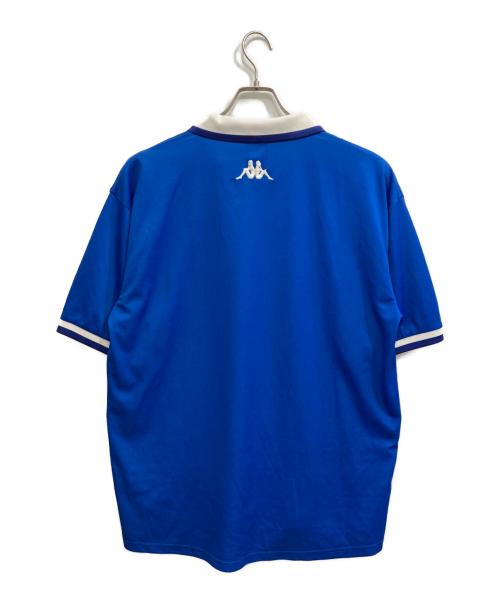 SEDAN ALL-PURPOSE（セダンオールパーパス）SEDAN ALL-PURPOSE (セダンオールパーパス) Kappa Game Shirts ブルー サイズ:LARGEの古着・服飾アイテム