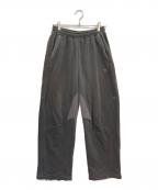 san san gearサンサンギア）の古着「RIB SWEATPANTS/リブスウェットパンツ」｜グレー