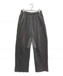 san san gear（サンサンギア）の古着「RIB SWEATPANTS/リブスウェットパンツ」｜グレー