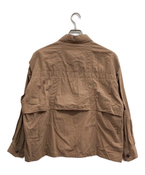 SASQUATCHfabrix.（サスクワッチファブリックス）SASQUATCHfabrix. (サスクワッチファブリックス) UTILITY VENTILATION SHIRT/ユーティリティ ベンチレーション シャツ ライトブラウン サイズ:Mの古着・服飾アイテム
