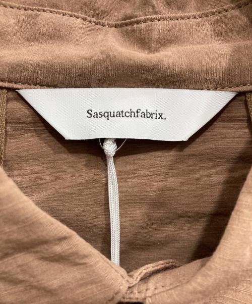 SASQUATCHfabrix.（サスクワッチファブリックス）SASQUATCHfabrix. (サスクワッチファブリックス) UTILITY VENTILATION SHIRT/ユーティリティ ベンチレーション シャツ ライトブラウン サイズ:Mの古着・服飾アイテム
