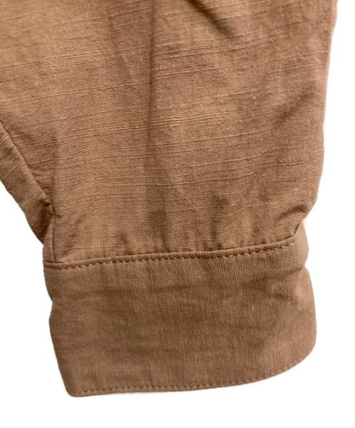 SASQUATCHfabrix.（サスクワッチファブリックス）SASQUATCHfabrix. (サスクワッチファブリックス) UTILITY VENTILATION SHIRT/ユーティリティ ベンチレーション シャツ ライトブラウン サイズ:Mの古着・服飾アイテム