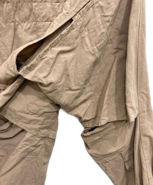 SASQUATCHfabrix.（サスクワッチファブリックス）SASQUATCHfabrix. (サスクワッチファブリックス) UTILITY VENTILATION SHIRT/ユーティリティ ベンチレーション シャツ ライトブラウン サイズ:Mの古着・服飾アイテム