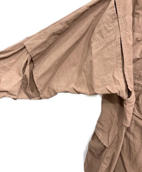 SASQUATCHfabrix.（サスクワッチファブリックス）SASQUATCHfabrix. (サスクワッチファブリックス) UTILITY VENTILATION SHIRT/ユーティリティ ベンチレーション シャツ ライトブラウン サイズ:Mの古着・服飾アイテム