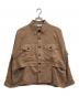 SASQUATCHfabrix.（サスクワッチファブリックス）の古着「UTILITY VENTILATION SHIRT/ユーティリティ ベンチレーション シャツ」｜ライトブラウン