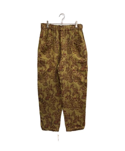 South2 West8（サウスツー ウエストエイト）south2 west8 (サウスツー ウエストエイト) Army String Pant - Cotton Jacquard / Paisley グリーン サイズ:Sの古着・服飾アイテム