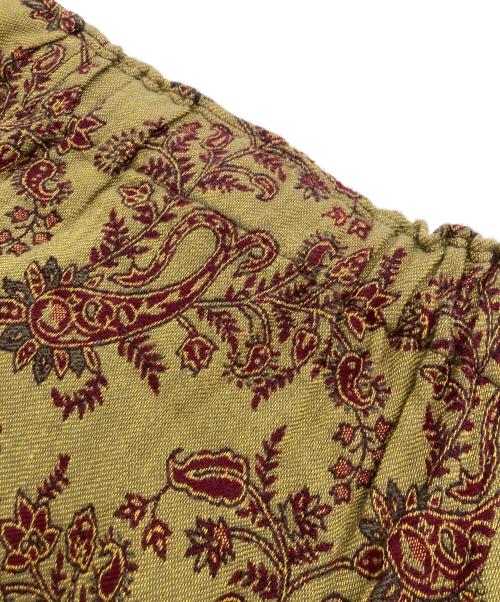 South2 West8（サウスツー ウエストエイト）south2 west8 (サウスツー ウエストエイト) Army String Pant - Cotton Jacquard / Paisley グリーン サイズ:Sの古着・服飾アイテム