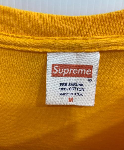 SUPREME（シュプリーム）Supreme (シュプリーム) ANTIHERO (アンタイヒーロー) Long Sleeve Logo L/S TEE イエロー サイズ:Mの古着・服飾アイテム