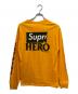 Supreme (シュプリーム) ANTIHERO (アンタイヒーロー) Long Sleeve Logo L/S TEE イエロー サイズ:M：8000円