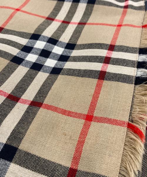 BURBERRY LONDON（バーバリーロンドン）BURBERRY LONDON (バーバリーロンドン) ノヴァチェックスカート ベージュ サイズ:UK８/USA6の古着・服飾アイテム