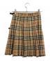BURBERRY LONDON (バーバリーロンドン) ノヴァチェックスカート ベージュ サイズ:UK８/USA6：8000円