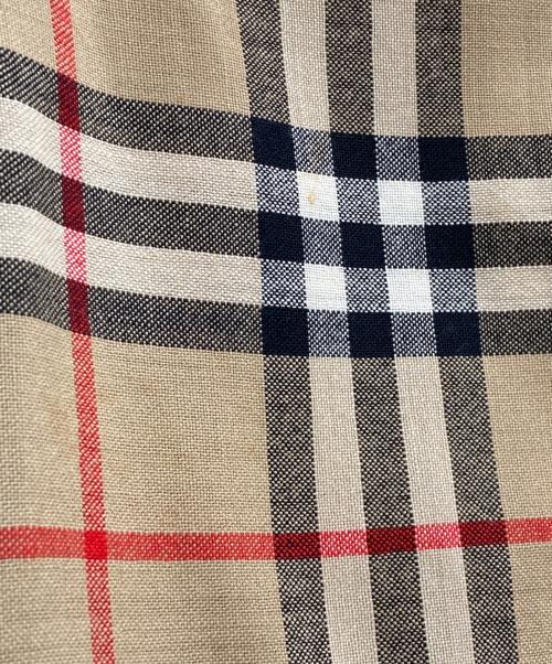 BURBERRY LONDON（バーバリーロンドン）BURBERRY LONDON (バーバリーロンドン) ノヴァチェックスカート ベージュ サイズ:UK６/USA４の古着・服飾アイテム