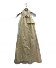 BURBERRY LONDON（バーバリーロンドン）の古着「トレンチベスト」｜ベージュ