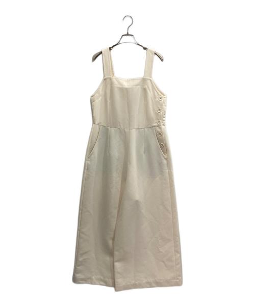 qualite（カリテ）qualite (カリテ) ドライチノオールインワン アイボリー サイズ:F 未使用品の古着・服飾アイテム