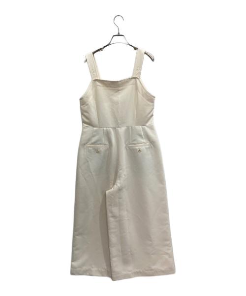 qualite（カリテ）qualite (カリテ) ドライチノオールインワン アイボリー サイズ:F 未使用品の古着・服飾アイテム