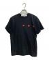 PLAY COMME des GARCONS（プレイコムデギャルソン）の古着「Printed Triple Small Red Heart T-Shirt」｜ブラック