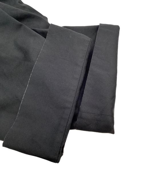 SOUMO（ソウモ）SOUMO (ソウモ) ビッグタックワイドチノパンツ ブラック サイズ:不明の古着・服飾アイテム