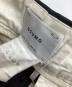 中古・古着 SOUMO (ソウモ) ビッグタックワイドチノパンツ ブラック サイズ:不明：5000円