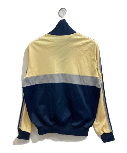 adidas（アディダス）adidas (アディダス) トラックジャケット イエロー×ネイビー サイズ:記載なしの古着・服飾アイテム