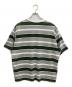 FreshService (フレッシュサービス) MULTI BORDER S/S TEE グレー×グリーン サイズ:FREE：6000円