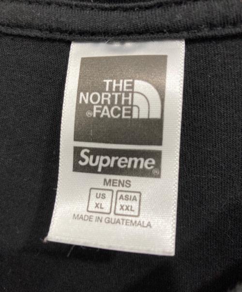 THE NORTH FACE（ザ ノース フェイス）THE NORTH FACE (ザ ノース フェイス) Supreme (シュプリーム) Bandana Tee ブラック サイズ:XLの古着・服飾アイテム