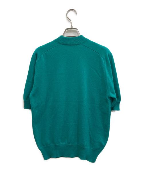 CHANEL（シャネル）CHANEL (シャネル) カシミヤ半袖ニット グリーン サイズ:36の古着・服飾アイテム