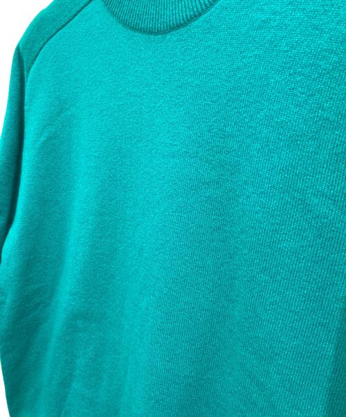 CHANEL（シャネル）CHANEL (シャネル) カシミヤ半袖ニット グリーン サイズ:36の古着・服飾アイテム