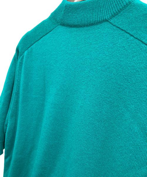 CHANEL（シャネル）CHANEL (シャネル) カシミヤ半袖ニット グリーン サイズ:36の古着・服飾アイテム
