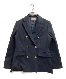 JOURNAL STANDARD relume（ジャーナルスタンダード レリューム）の古着「T/Wギャバネイビーブレザー」｜ネイビー