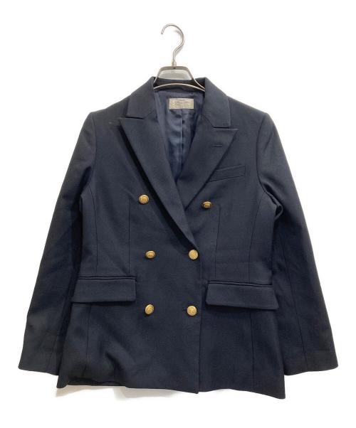 JOURNAL STANDARD relume（ジャーナルスタンダード レリューム）JOURNAL STANDARD relume (ジャーナルスタンダード レリューム) T/Wギャバネイビーブレザー ネイビー サイズ:36の古着・服飾アイテム