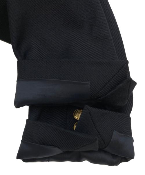 JOURNAL STANDARD relume（ジャーナルスタンダード レリューム）JOURNAL STANDARD relume (ジャーナルスタンダード レリューム) T/Wギャバネイビーブレザー ネイビー サイズ:36の古着・服飾アイテム