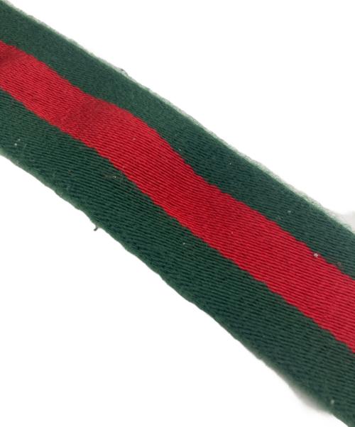 GUCCI（グッチ）GUCCI (グッチ) ベルト グリーン×レッドの古着・服飾アイテム