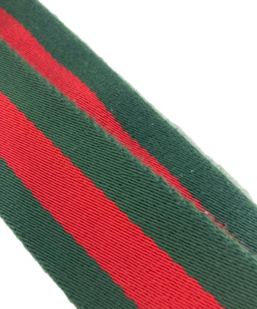 GUCCI（グッチ）GUCCI (グッチ) ベルト グリーン×レッドの古着・服飾アイテム