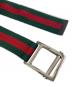 GUCCI (グッチ) ベルト グリーン×レッド：12000円