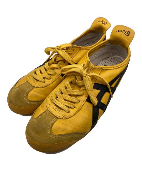 Onitsuka Tiger（オニツカタイガー）Onitsuka Tiger (オニツカタイガー) MEXICO'66 ローカットスニーカー イエロー サイズ:27cm/US9/UK8/EURO42.5の古着・服飾アイテム