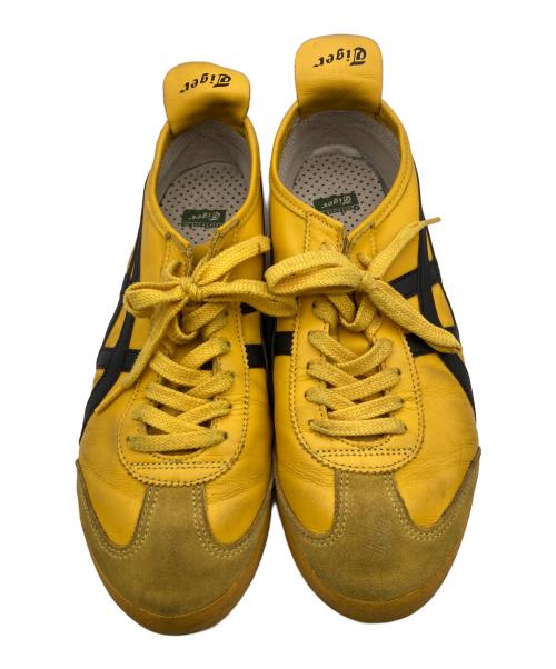 Onitsuka Tiger（オニツカタイガー）Onitsuka Tiger (オニツカタイガー) MEXICO'66 ローカットスニーカー イエロー サイズ:27cm/US9/UK8/EURO42.5の古着・服飾アイテム