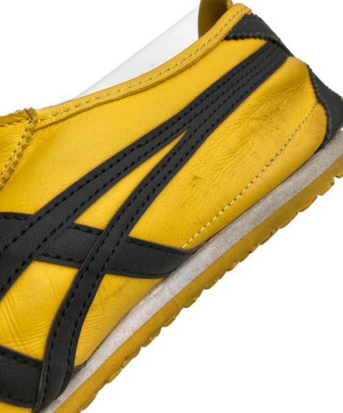 Onitsuka Tiger（オニツカタイガー）Onitsuka Tiger (オニツカタイガー) MEXICO'66 ローカットスニーカー イエロー サイズ:27cm/US9/UK8/EURO42.5の古着・服飾アイテム