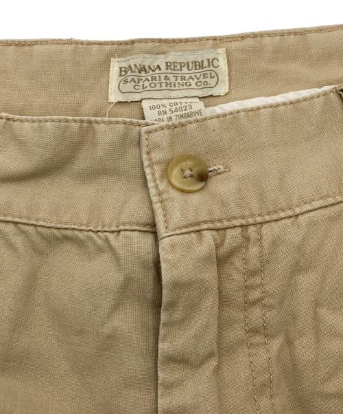 BANANA REPUBLIC（バナナリパブリック）BANANA REPUBLIC (バナナリパブリック) ハーフカーゴパンツ ベージュ サイズ:W38×L32の古着・服飾アイテム