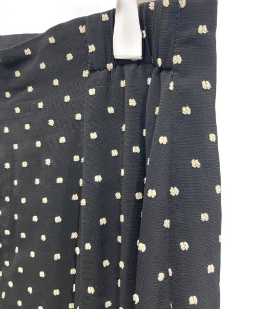 Whim Gazette（ウィムガゼット）Whim Gazette (ウィムガゼット) JQドットスカート ブラック サイズ:36の古着・服飾アイテム
