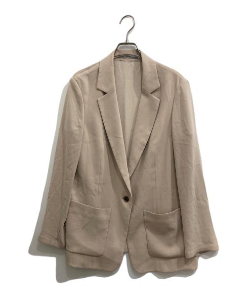 theory luxe（セオリーリュクス）theory luxe (セオリーリュクス) FLOW KANDY JACKET ベージュ サイズ:40の古着・服飾アイテム