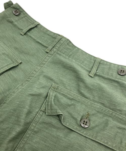 orSlow（オアスロウ）orSlow (オアスロウ) ベイカーパンツ オリーブ サイズ:Ｍの古着・服飾アイテム